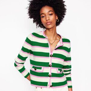 Boden K0708 Holly Knitted Jacket Size 10 EUC